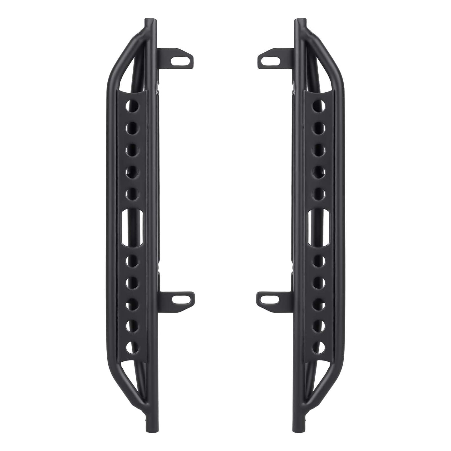 AllinRC RC Crawler Rock Sliders Metal Side Pedal Step Running Boards Foot-Plate for Axial SCX10 III Body Shell Accessories