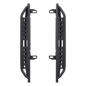 AllinRC RC Crawler Rock Sliders Metal Side Pedal Step Running Boards Foot-Plate for Axial SCX10 III Body Shell Accessories