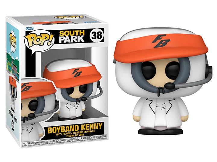 Funko South Park Boyband + Protector: Pop! Animation Vinyl Figure (Bundled With Toybop Box Protector Collector Case) (Boyband Ke