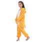 Lobujou Kids Onesie Costume For Boys Girls Halloween Animal Cosplay One Piece Flannel Hooded Kangaroo Xl