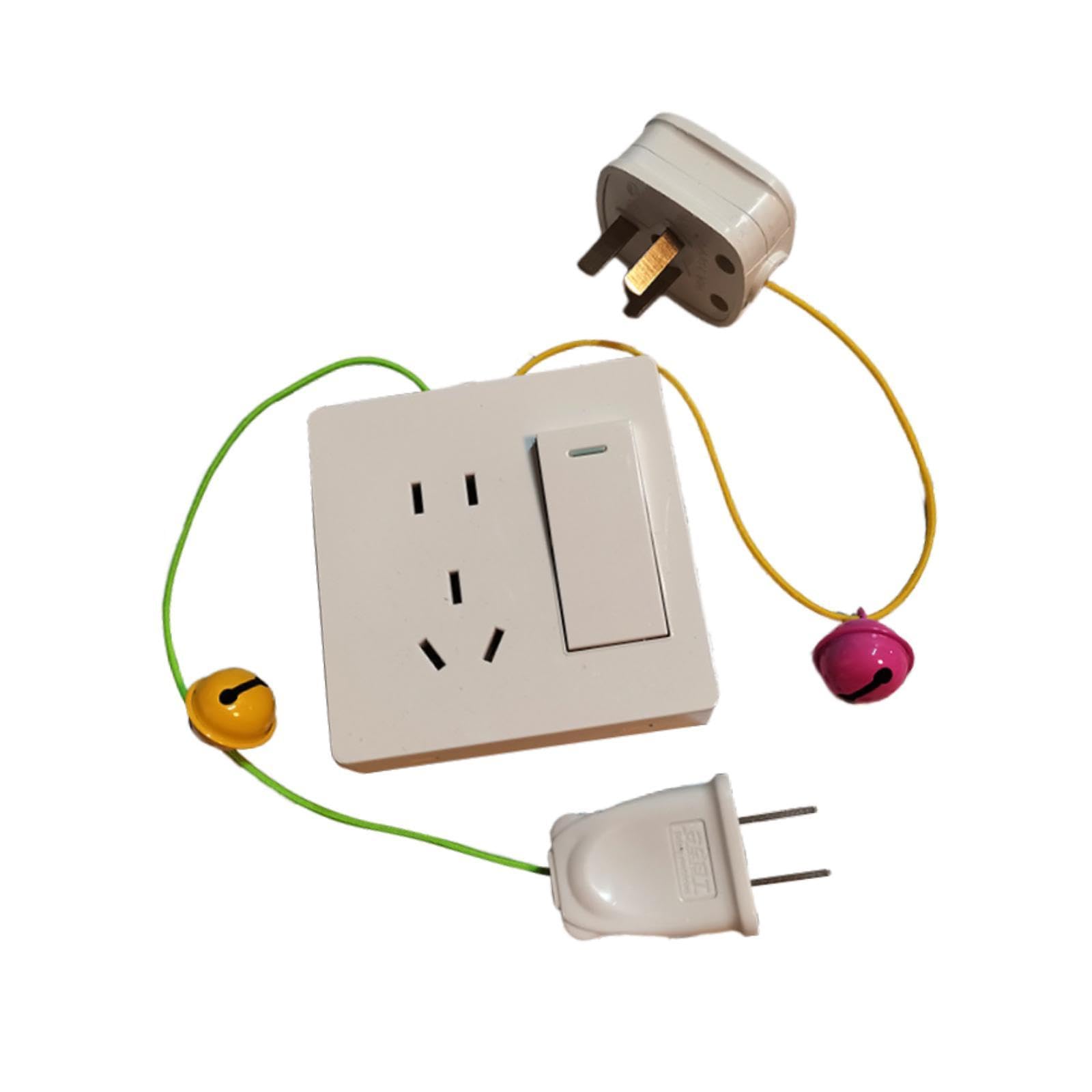 EcomistiqSensory Board Early Development Interactive Gift Kids Busy Board Plug Socket|Baby|Toys For Baby|Developmental Baby Toys