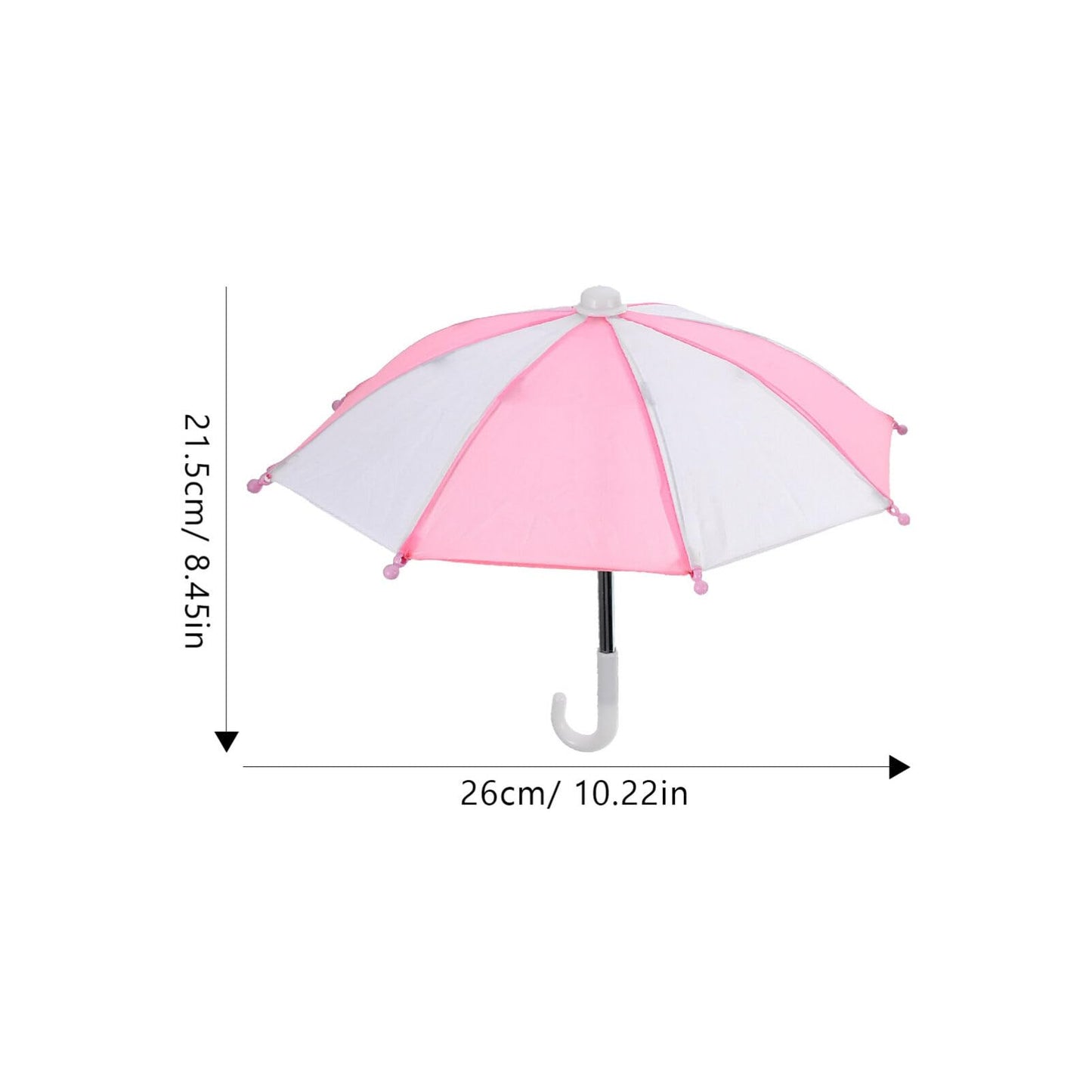 2 Pcs Mini Umbrella Toys Doll Toys Rainy Umbrella Miniature Umbrella Model Umbrella Hanging Decoration For Photo Props Supplies