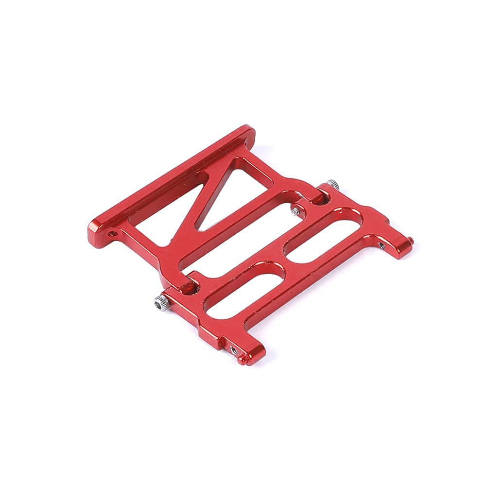 Rzxylrc Aluminum Rear Body Shell Mount Parts For Axial Scx24 C10 1/24 Rc Crawler Upgrades (Red)