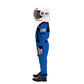 Spooktacular Creations Blue Astronaut Costume with Helmet  Space Suit for Toddler with Movable Visor  Kids Astronaut Halloween Costume for Cosplay  Party Favor Supplies (Large  10-12 yrs)