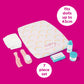 Ultimate Care Kit For Dolls: Authentic Play With Rainbow Cushioned Changing Mat, Nappy, Brush, Comb, And Containers - Suitable For Dolls Up To 46Cm - Encourages Realistic Role Play - Ages 3+