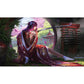 Fantasy North - Butterfly - TCG Trading Card Game Playmat and Mouse Pad - 24 x 14 inches - Perfect for Magic MTG Commander Pokem