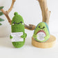 Ruifengsheng Emotional Support Doll, Handmade Cucumber Crochet Doll - Emotional Cute Support Pickle Crochet Potato For Girls, Pe