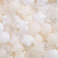 Trendplay Star Balls- Pit Balls For Toddler/Dog/Turtle/Ferret/Cat Play Filling Playpen Kid Ball Pool, Birhday Party Baby Shower Party Christms Decorations,Beige+White+Clear