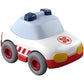 Haba Kullerbu White Ambulance With Momentum Motor - Can Be Enjoyed With Or Without The Kullerbu Track System - Ages 2+