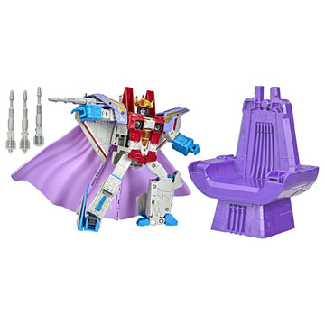 Transformers Studio Series 86-12, The Coronation Of Starscream 1986 8.5-Inch Action Figure From The Movie Leader Class From 8 Years