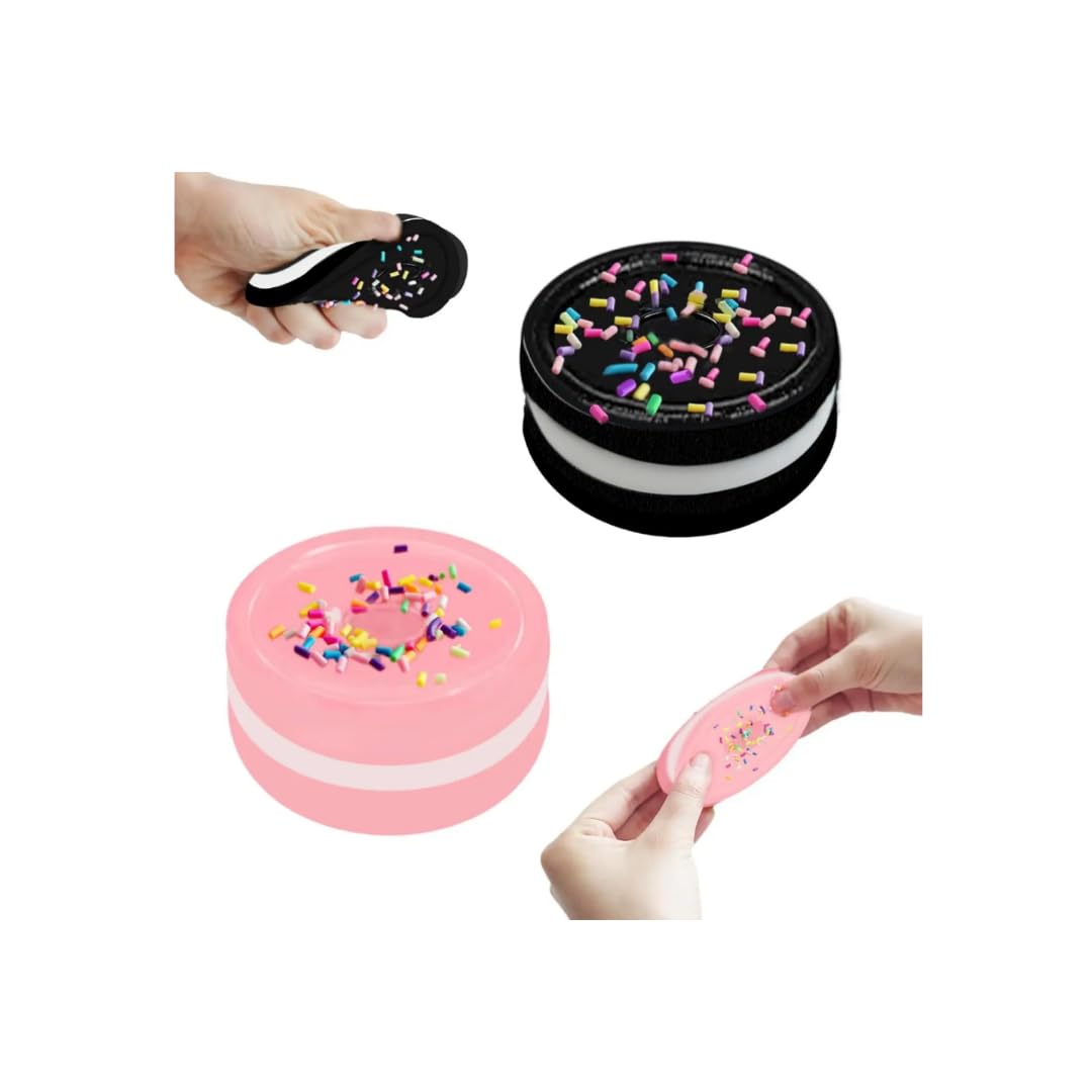 Sawkirp Darshraj Squishy Squeeze Cookie Biscuit Decompression Autism Adhd Special Need Toy Pack Of 1 Piece (Squishy Biscuiit)