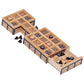 We Games Royal Game Of Ur, Ancient Strategy Board Games For Adults, Solid Wood And Beautifully Designed Board With Storage Drawers, Travel Games For Adults, Table Games For 2