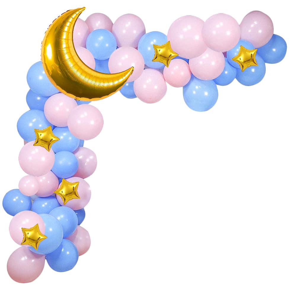 Party Propz Birthday Theme Decoration Balloon Garland Kit  68 Pcs