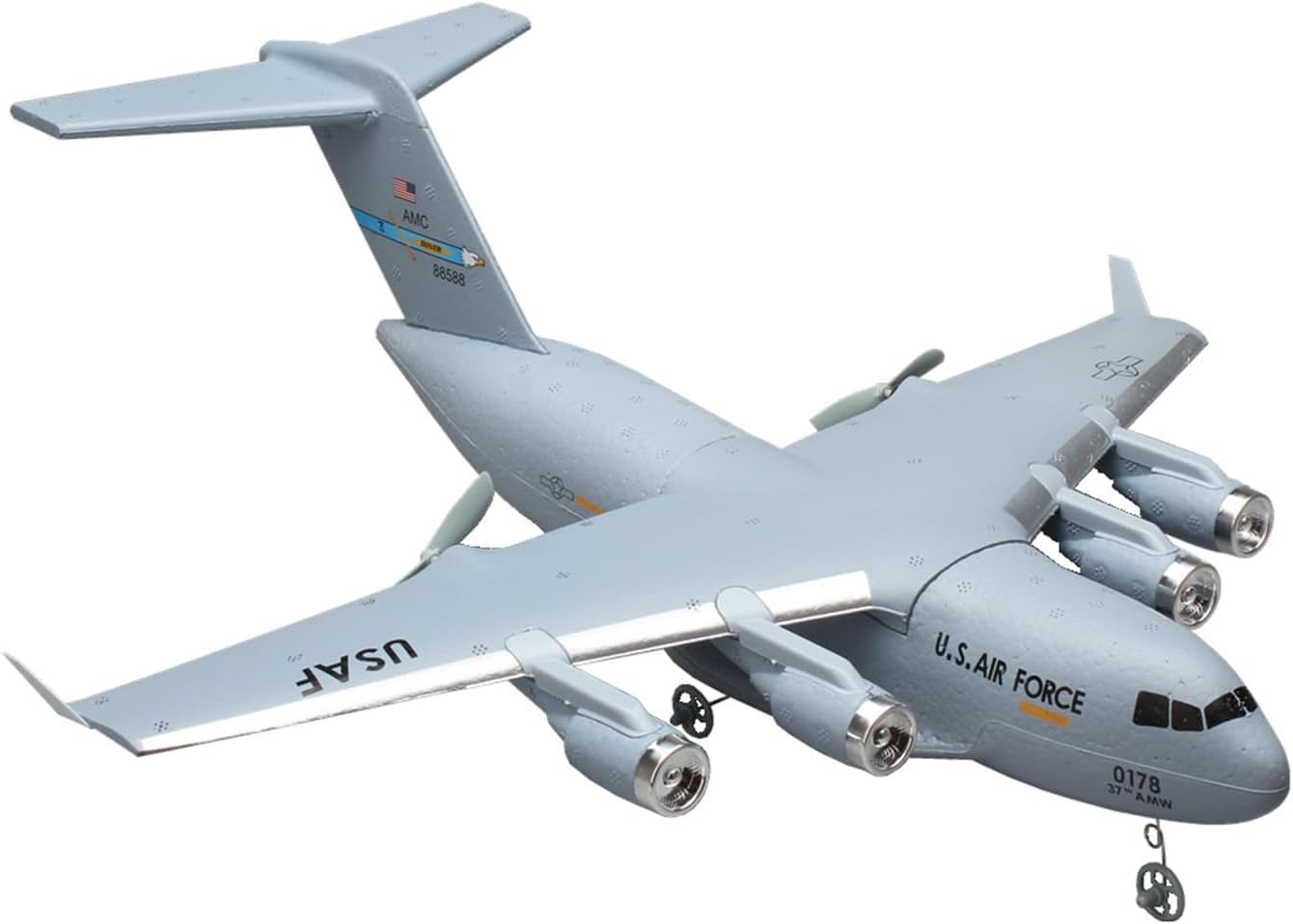 RC Plane C17, 2 Channels Remote Control Airplane, RC Airplane Ready to Fly, Remote Control Plane for Kids,Boys,Girls,Children,Be