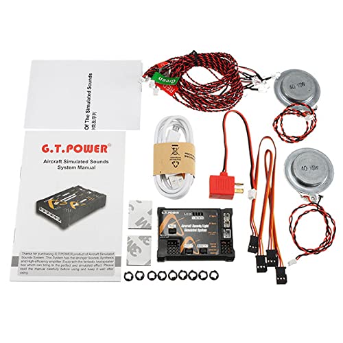 Gt Power Aircraft Simulated Sounds Light System V1 For Rc Airplane