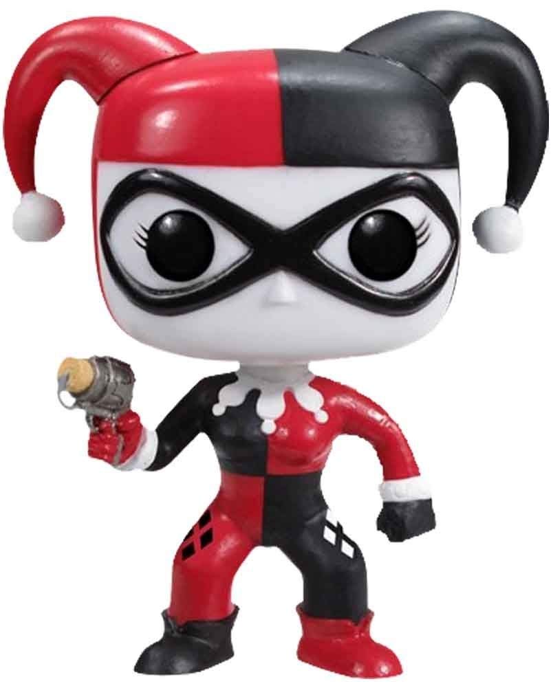 Funko Pop Heroes: Harley Quinn Glow-In-The-Dark Vinyl Figure