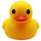 Happy Trees Duck Bath Toy Large Bath Duck Squeak Rubber Duck Baby Shower, 7 Inches