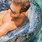 Poolcandy Sun Chair Water Raft, Multiple Chair Styles (Black Onyx)