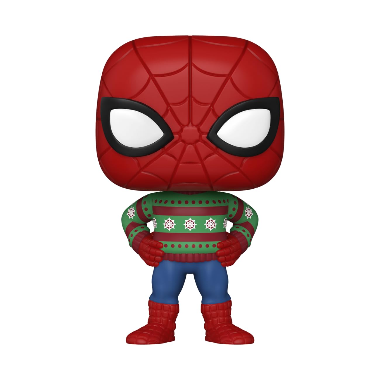 Funko Pop! Marvel: Holiday - Spider-Man - (Swtr) - Marvel Comics - Collectable Vinyl Figure - Gift Idea - Official Merchandise - For Kids & Adults - Movies Fans - Model Figure For Collectors