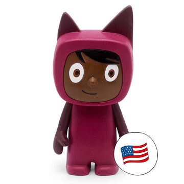 Tonies Creative Audio Character - Record And Upload Up To 90 Minutes Of Your Own Stories And Songs - Purple/Dark