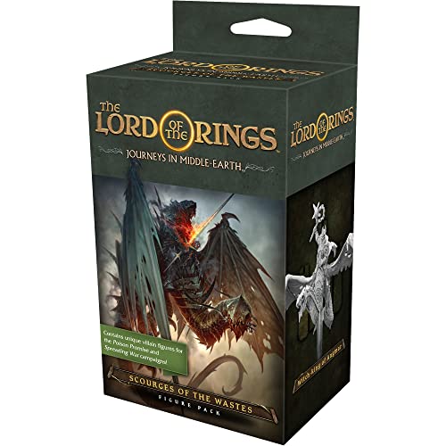 Fantasy Flight Games The Lord of the Rings Journeys in Middle-earth Figure Pack - Adventure Board Game, 1-5 Players, Ages 14+, Multicolor