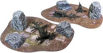 Monster Scenery Bundle: Rock Hills And Broken Ground Bundle (2 Items)
