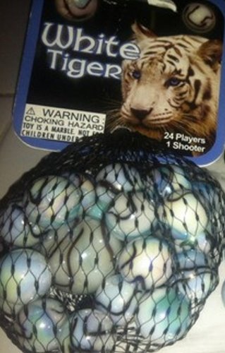 White Tiger Marble Set