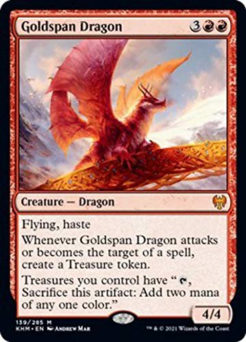 Magic: The Gathering - Goldspan Dragon - Kaldheim