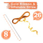 GOER Jumbo Gold Number 70 Balloon - 42 Inch Foil Helium for 70th Birthday & Anniversary Decorations