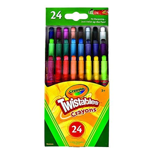 Crayola Twistables Mini Crayons 24 ea (Pack of 13)