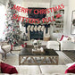 Merry Christmas Shitters Full Banner, Ugly Christmas Sweater Party Banner, Christmas Vacation Party Decorations Banner, Funny Ch