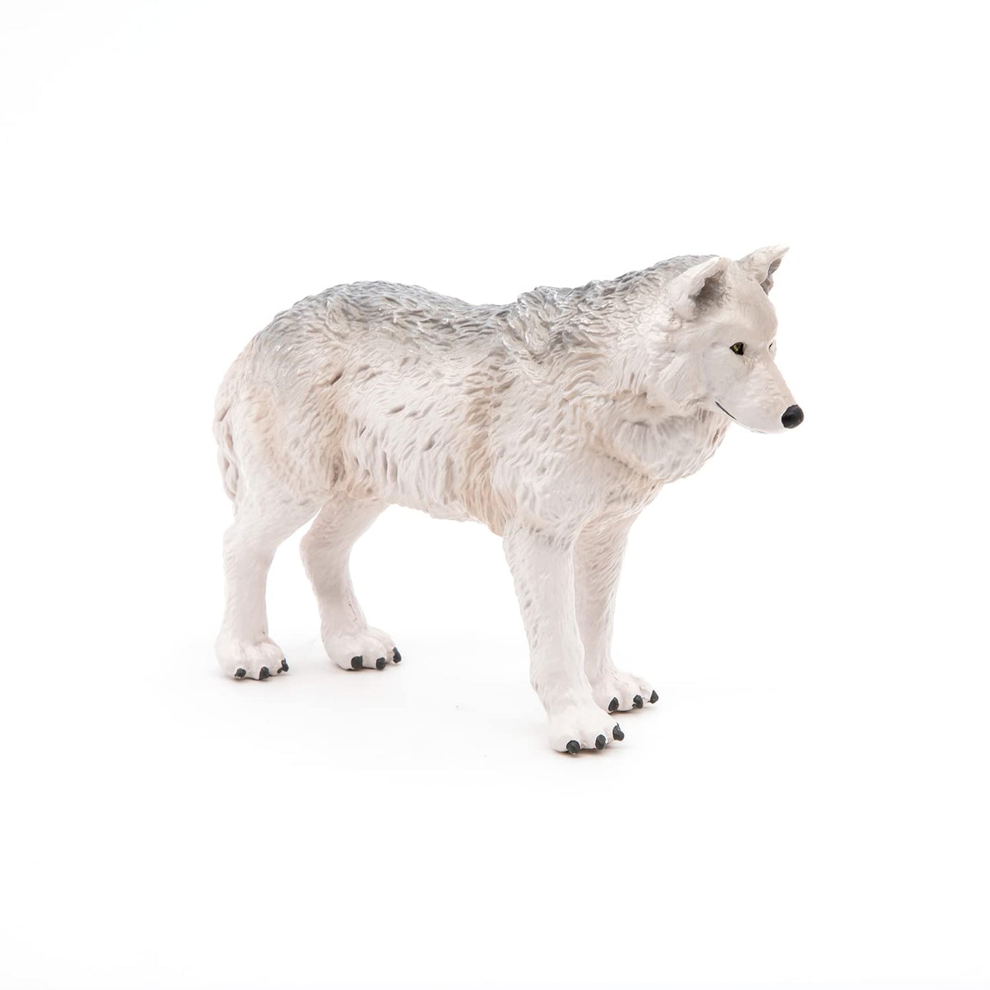 Papo -Hand-Painted - Figurine -Wild Animal Kingdom - Polar Wolf -50195 -Collectible - For Children - Suitable For Boys And Girls- From 3 Years Old