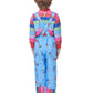 Hikaruer Chucky Costume For Kids Horror Film Dress Up Halloween Toddler Ghost Costume Child'S Cospaly Suit (Medium)