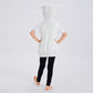 Villagepageme Kids Animal Costume Unisex Fleece Hooded Vest Cute Sheep Costume Christmas Outfit For Boys Girls (White, 4-5 Years