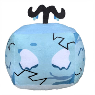 Bibhinn Blox Plush Kitsune Venom Buddha Plush Toddlers Toys Fruit Plush For Easter Thanksgiving Birthday (Ice)