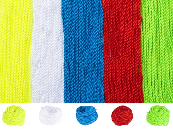 Magicyoyo 100% Polyester Professional Yoyo Strings For Responsive And Non Responsive Yoyos - Pack Of 25 Color Red