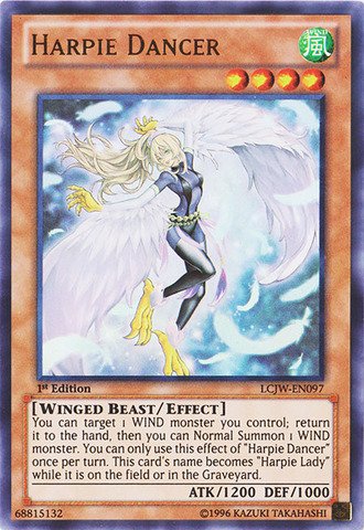 Yu-Gi-Oh! - Harpie Dancer (Lcjw-En097) - Legendary Collection 4: Joey 'S World - 1St Edition - Ultra Rare