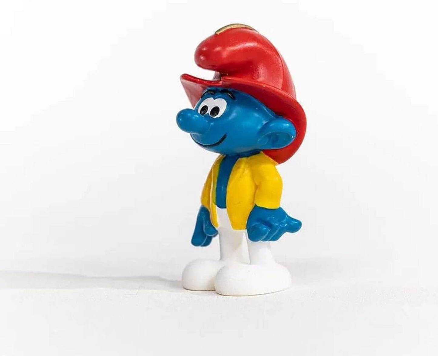Schleich Smurfs, Collectible Retro Cartoon Toys For Boys And Girls, Fireman Smurf Toy Figurine, Ages 3+