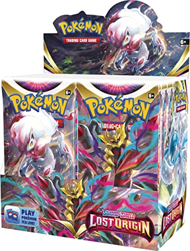 Pokemon TCG: decorative replica blade & Shield-Lost Origin Booster Display Box