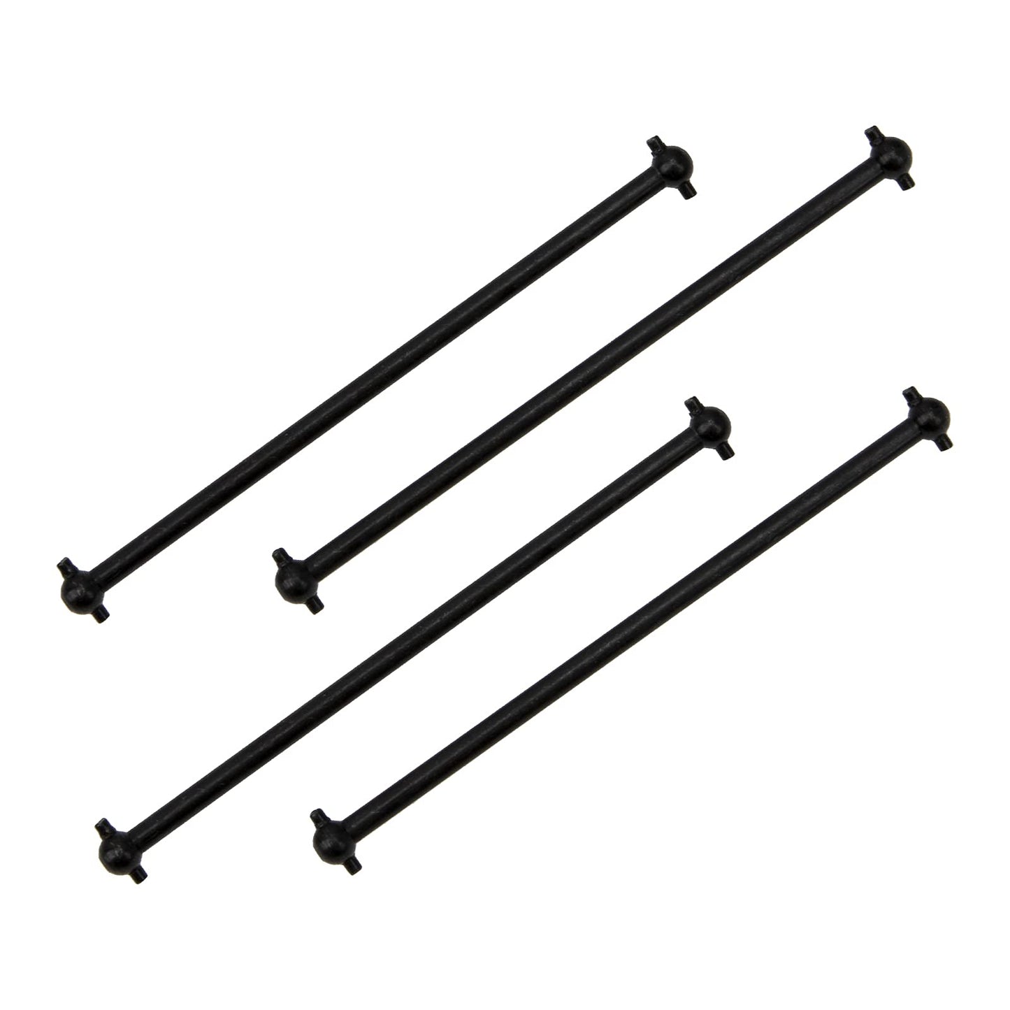 4Pack Front/Rear Center Drive Dogbone Shaft 100mm 538104 Transmission Shaft Compatible with Redcat Racing HSP HPI FS-Racing 1/10