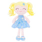 Gloveleya Baby Dolls Soft Snuggly First Baby Girl Gifts Soft Doll For Girls With Star Printed Blue Dress 12Inches Galaxy Series