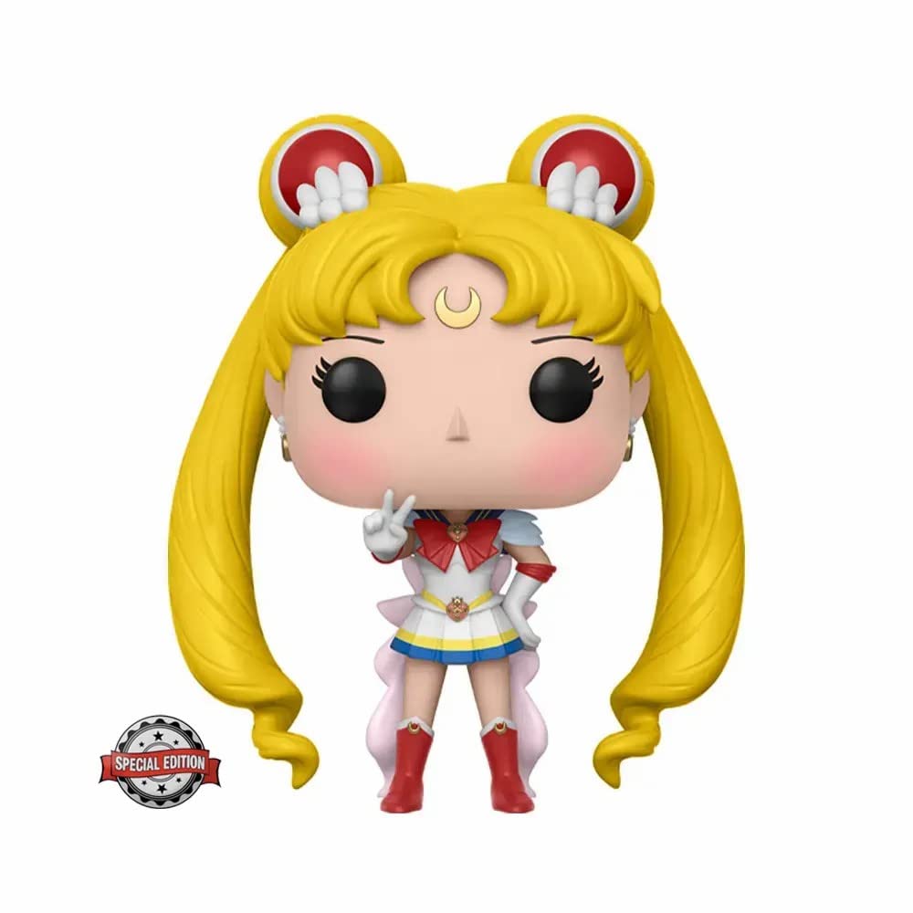 POP Funko Super Sailor Moon Figurine - Multi-Coloured Vinyl Model 23892