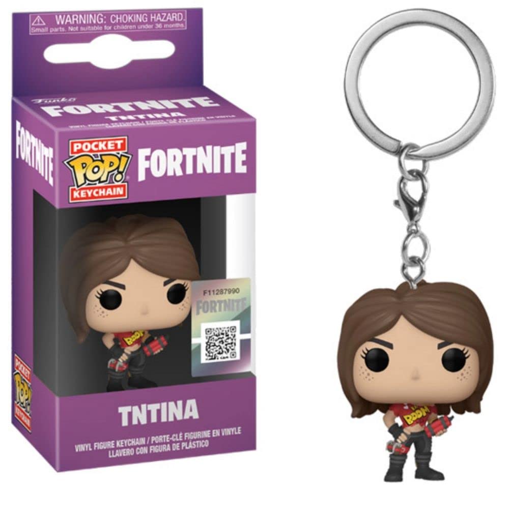 Funko Pop! Keychain: Fortnite - Tntina, Multicolor