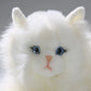 Carl Dick Plush Toy Cat - Persian White, 12 inches, Soft Acrylic Stuffed Animal, Model 3199