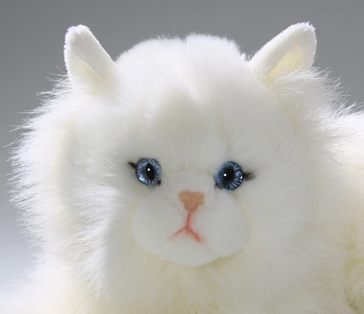 Carl Dick Plush Toy Cat - Persian White, 12 inches, Soft Acrylic Stuffed Animal, Model 3199