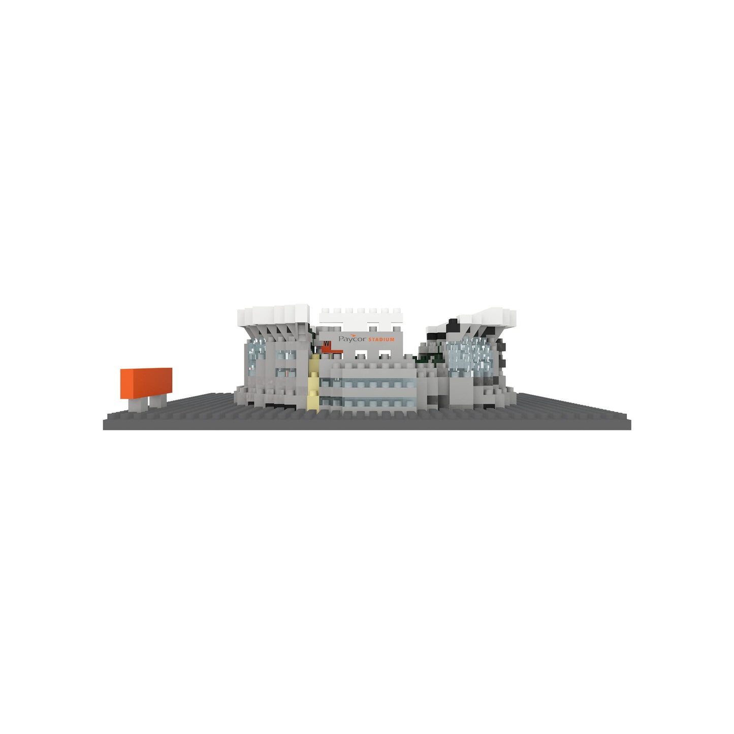 FOCO NFL Mini BRXLZ Stadium - Paycor Stadium, Team Color, One Size, Model PZNF3DMNSTAD