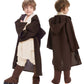 Knight Costume Kids Child Tunic Hooded Robe Pants Belt Shoes Halloween Cosplay Costume Outfit Suit