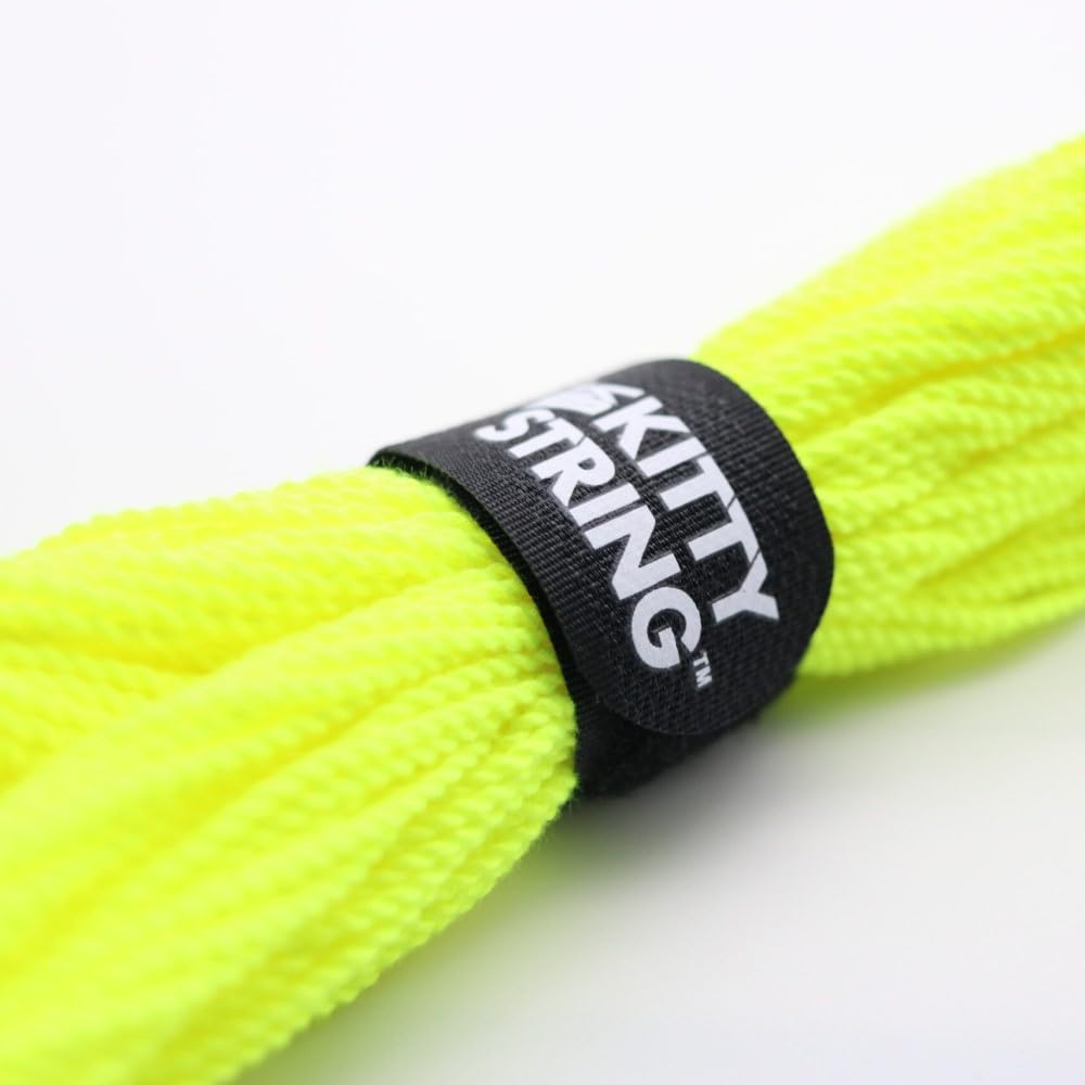 Kitty String First Class 100 Pack Yo-Yo String - XL YoYo String (Yellow)