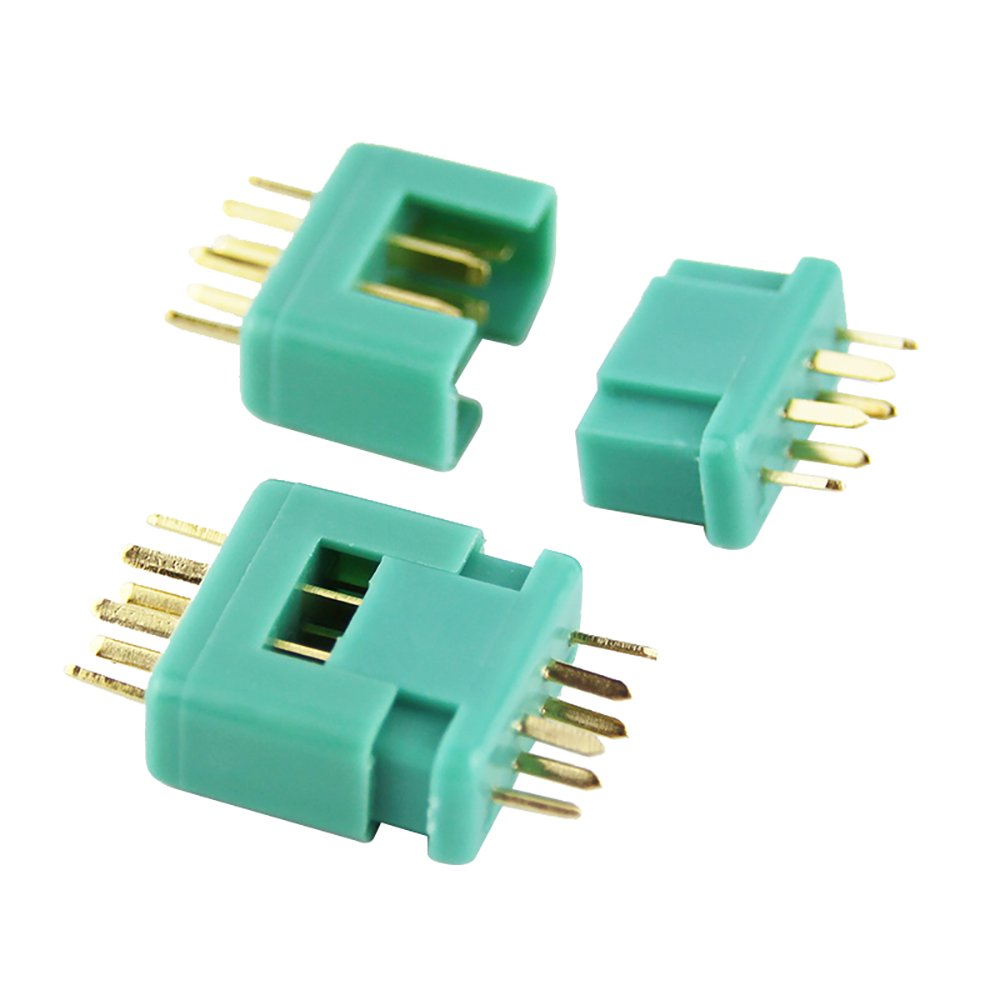 OliYin 20 Pairs MPX Multiplex Connectors 6 Pin MPX Plug Male and Female for RC LiPo Battery ESC Motor