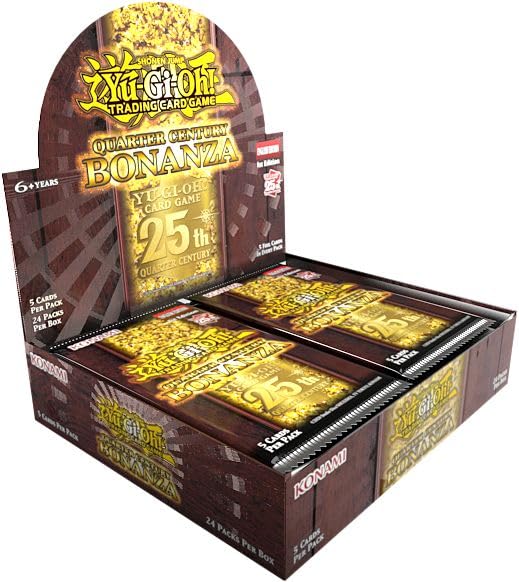 Yu Gi Oh! Quarter Century Bonanza Display